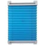Blue Pleated Blind