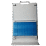 Blue Pleated Blind - Image 2