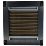 Mink Framed Pleated Blind