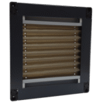 Mink Framed Pleated Blind - Image 2