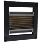 Mink Framed Pleated Blind - Image 3