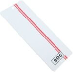 Red Double-Striped PVC Vertical Replacement Slat