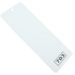 White Plain PVC Vertical Replacement Slat
