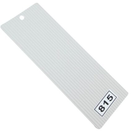 Gray Corrugated PVC Vertical Replacement Slat