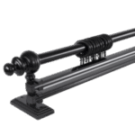 Black Double-Rail Rustic Mechanism