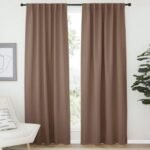 Cappuccino Rustic Curtain