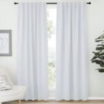 Cloud Gray Rustic Curtain