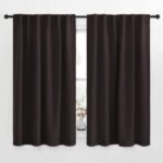 Dark Brown Rustic Curtain - Image 2