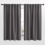 Gray Rustic Curtain - Image 2