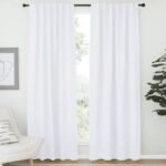 White Rustic Curtain