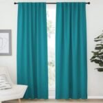 Turquoise Rustic Curtain
