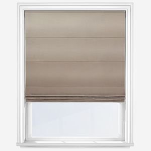 Milk Brown Roman Blind
