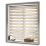 Taupe Printed Pattern Zebra Roller Blind - Image 4