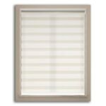 White Printed Pattern Zebra Roller Blind - Image 2