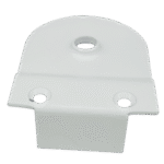 32mm White Spring Roller and Projection Blind Tube End Female Metal Foot - Image 2