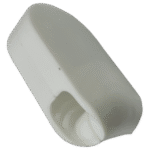 White Cube Curtain Weight with Handle - Image 4