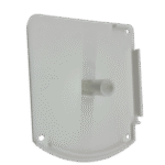 Closed-Box Blind Small White Square End Cap Right Side - Image 3