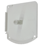 Closed-Box Blind Small White Square End Cap Set - Image 2