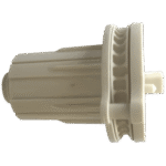 45mm Motorized Blind Square-Pin Cream Manual Chain Mechanism