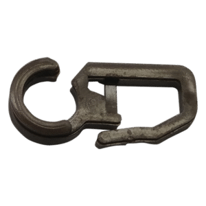 Rustic Curtain Roller Dark Brown