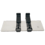 White L Bracket for Curtain Rail - Image 2