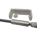 32 mm White Spring Roller Blind Fabric-Free Finished Mechanism Set - Image 2