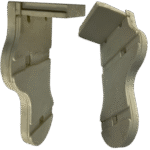 Double Mechanism Square-Holed Cream Cover Set