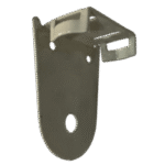 Pipe End Cap Metal Cream Leg Round Female