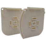 Closed-Box Blind Large Cream End Cap Set  İngilizce Etiketler: