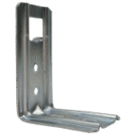 Galvanized L Mounting Bracket 18 cm - Image 3