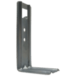 Galvanized L Mounting Bracket 10 cm