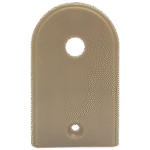 Narrow Frame Round-Hole Female Bracket Cream - Image 2