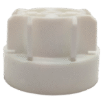32mm White Spring Tube End Cap for Roller and Projector Blinds - Image 2