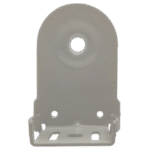 Wide Case Metal White-Painted Round-Hole Leg