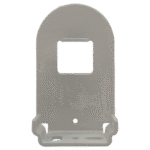 Narrow Frame White Painted Metal Square-Pin Bracket