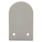 32mm Gray Spring Roller Blind and Projection Screen Tube End Foot - Image 3