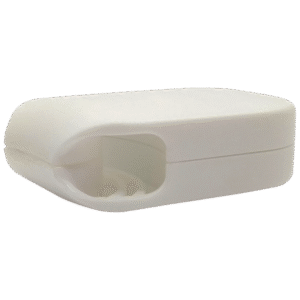 White Cube Curtain Weight with Handle