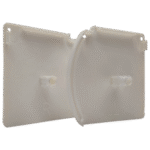 Closed Box Curtain Square Plug Large Box White Cover Set