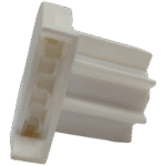 38 mm Perforated White Chain Mechanism