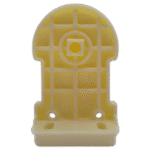 Wide Case Square Plug Slim Waist Cream Leg