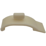 Narrow Frame Roller Blind Plastic Cream Cornice Clamp Bracket