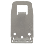 Narrow Frame Long White Painted Metal Square-Pin Bracket - Image 3