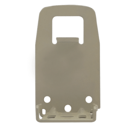 Narrow Frame Square-Pin Cream Painted Metal Bracket