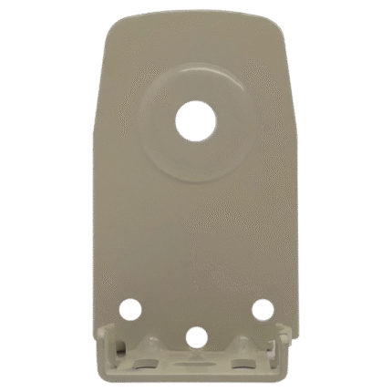 Narrow Frame Round-Hole Cream Painted Metal Bracket