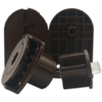 32 mm Brown Chain Mechanism with Plastic Clamp Foot Set