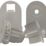 38 mm White Reducer Chain Mechanism Set with Metal Brackets