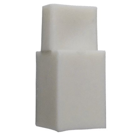 Cream Plastic Pin for Converting Female Chain Mechanism to Male Chain Mechanism