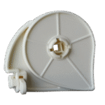 Pleated Curtain Cream Cord Spool Square Shaft - Image 2