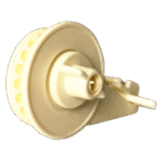 High-Profile Pleated Curtain Cream Chain Mechanism with Hexagonal Pin