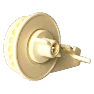 High-Profile Pleated Curtain Cream Chain Mechanism with Hexagonal Pin